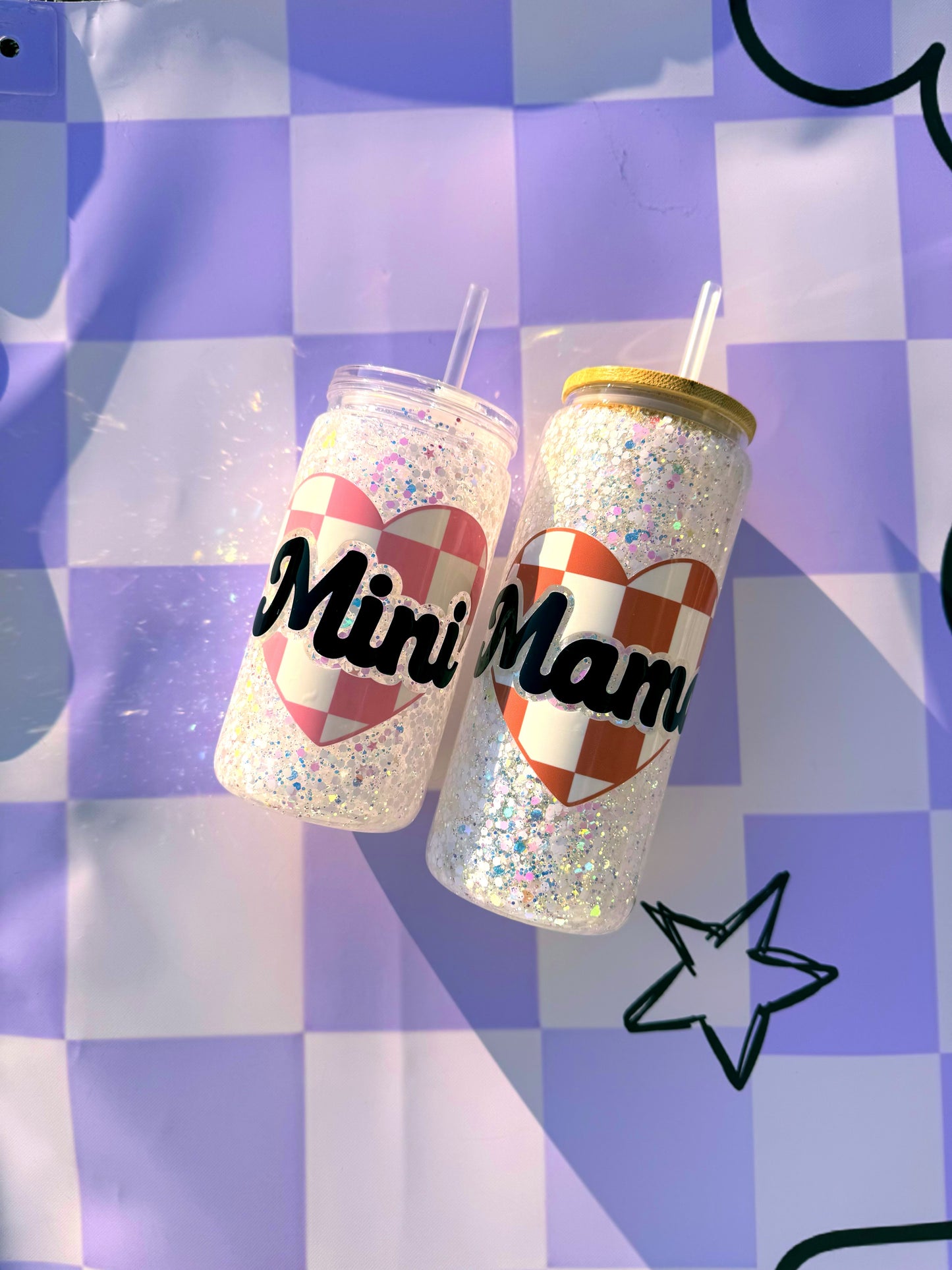 Mama & Mini Snowglobe Set!